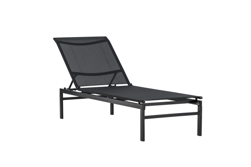 Massimo Solseng - Sort - Havemøbler - Havestole - Solseng & solvogn