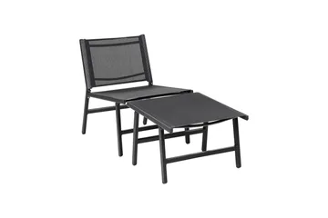 Montmagny Solstol 54x60 cm - Sort - Havemøbler - Havestole - Solstole