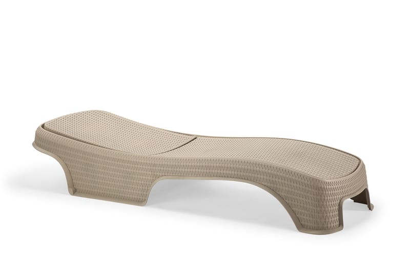 Muneo Solseng 197 cm - Lysebrun - Havemøbler - Havestole - Solseng & solvogn