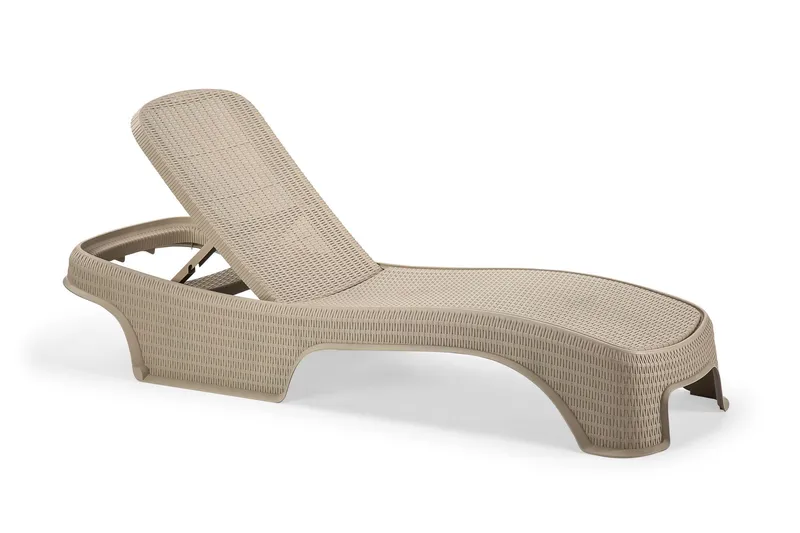 Muneo Solseng 197 cm - Lysebrun - Havemøbler - Havestole - Solseng & solvogn