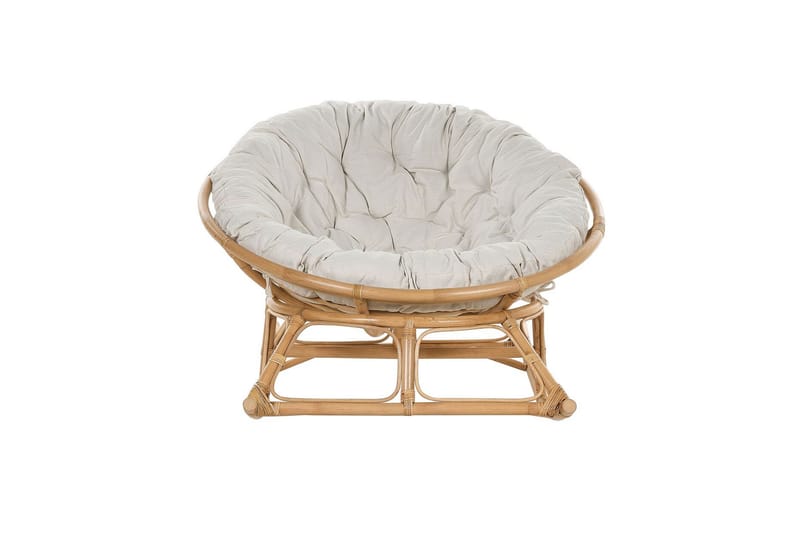 Niverville Gyngestol udendørs - Natur/Beige - Havemøbler - Havestole - Havegyngestol