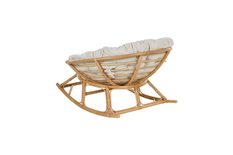 Niverville Gyngestol udendørs - Natur/Beige - Havemøbler - Havestole - Havegyngestol