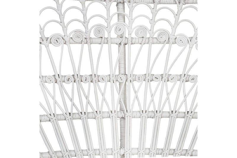 Påfuglestol Emmanuelle - Hvid - Havemøbler - Havestole - Udendørs lænestol