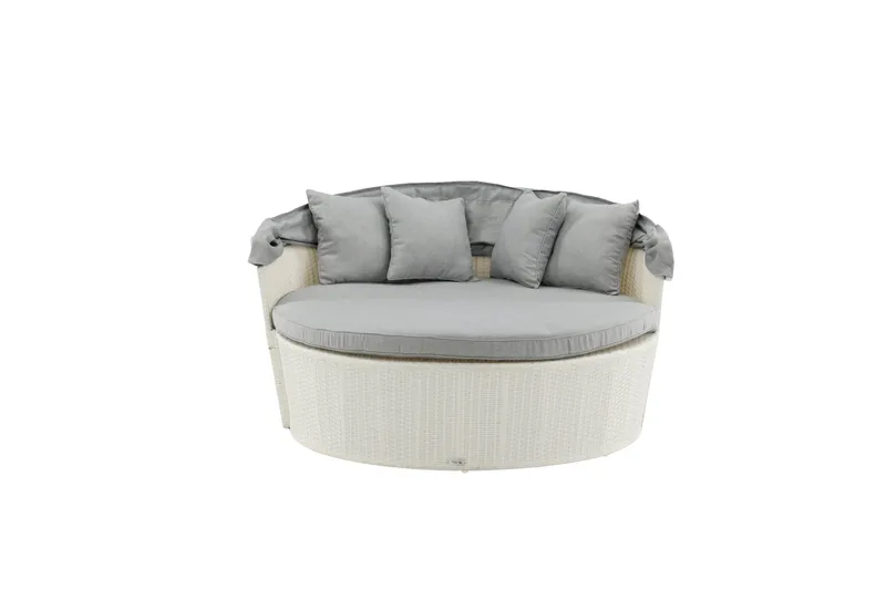 Padova Liggestol - Hvid - Havemøbler - Havestole - Solseng & solvogn