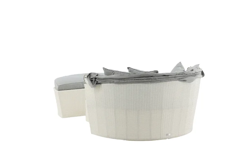 Padova Liggestol - Hvid - Havemøbler - Havestole - Solseng & solvogn