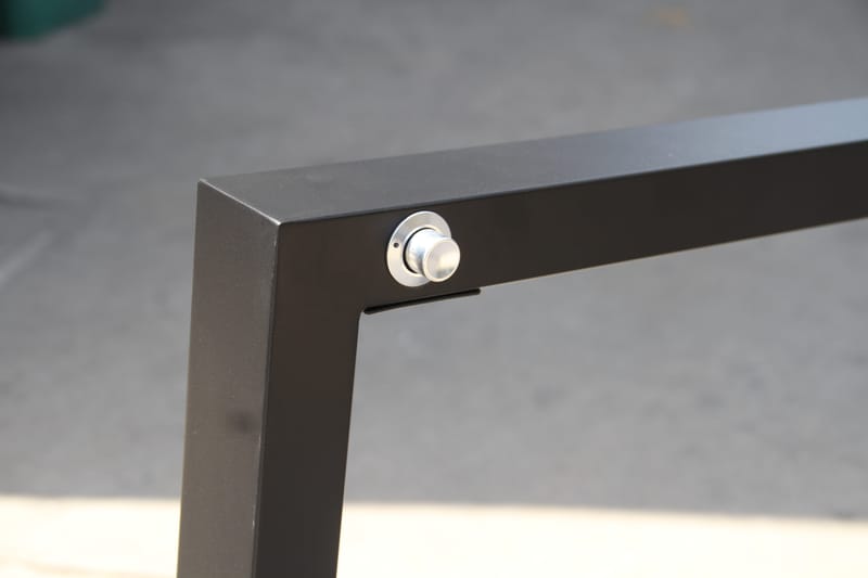 Palermo Lænestol 3-pos foldbar - Sort - Havemøbler - Havestole - Positionsstole