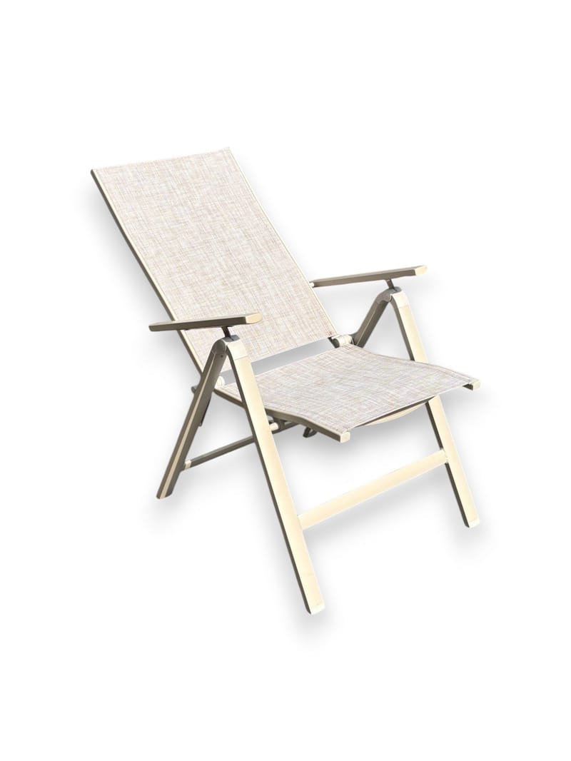 Palermo Lænestol 3-pos foldbar - Koralsand - Havemøbler - Havestole - Positionsstole