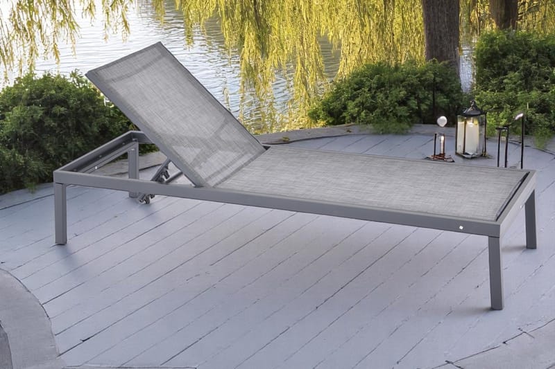 Palermo Solseng - Sort - Havemøbler - Havestole - Solstole