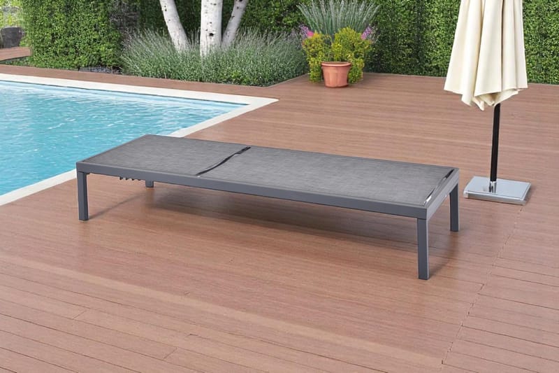 Palermo Solseng - Sort - Havemøbler - Havestole - Solstole