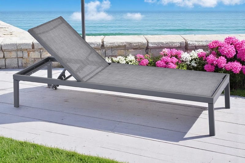 Palermo Solseng - Sort - Havemøbler - Havestole - Solstole