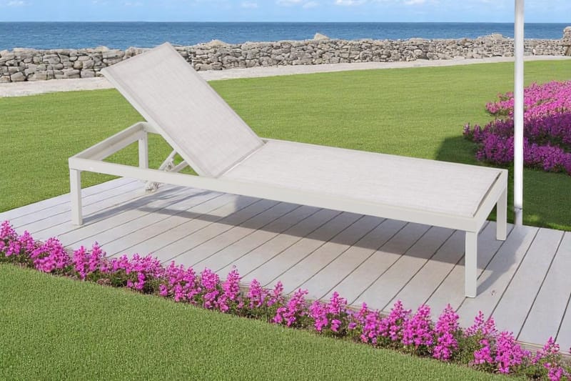 Palermo Solseng Udendørs - Beige - Havemøbler - Havestole - Solstole