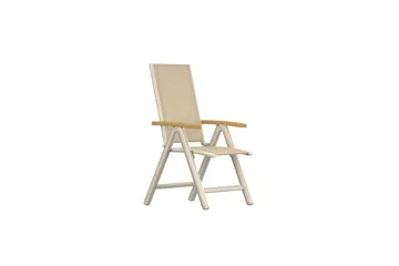 Panama spisebordsstol udendørs - Beige - Havemøbler - Havestole - Positionsstole