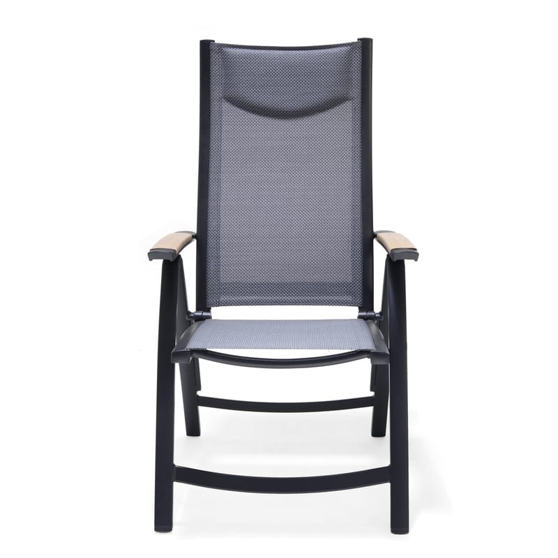 Panama Udendørs Lænestol Justerbar - Sort - Havemøbler - Havestole - Positionsstole