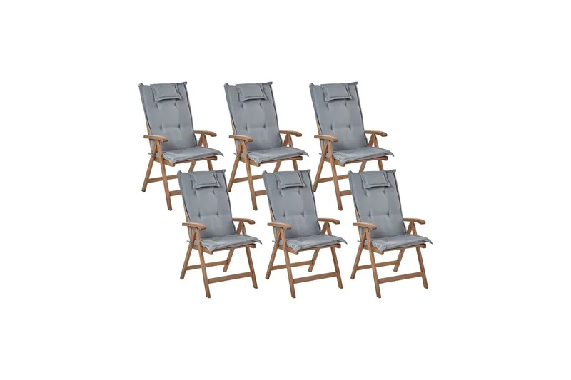 Paolo Positionsstol - Mørkebrun/Grå - Havemøbler - Havestole - Positionsstole