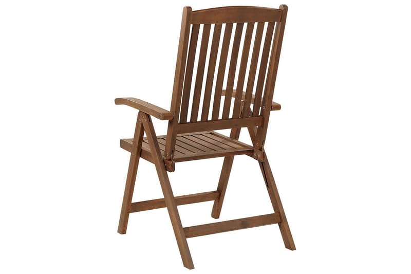 Paolo Positionsstol - Mørkebrun/Hvid - Havemøbler - Havestole - Positionsstole