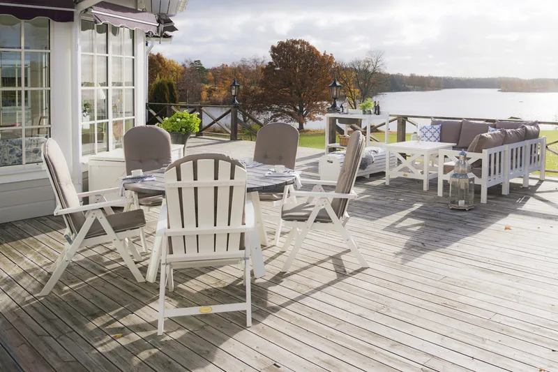 Positionslænestol Hillerstorp Läckö - Hvid - Havemøbler - Havestole - Positionsstole