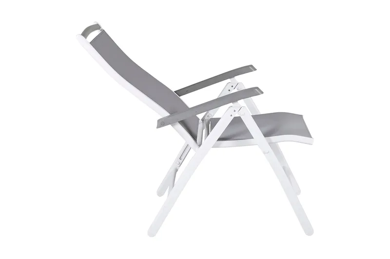 Albany Positionsstol - Grå/Hvid - Havemøbler - Havestole - Positionsstole