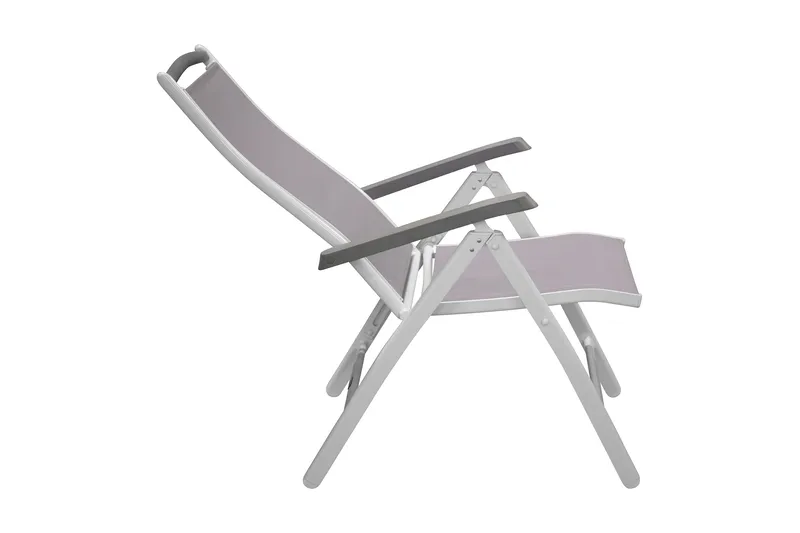 Albany Positionsstol - Grå/Hvid - Havemøbler - Havestole - Positionsstole