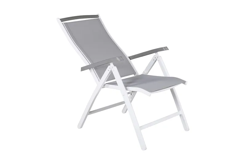 Albany Positionsstol - Grå/Hvid - Havemøbler - Havestole - Positionsstole