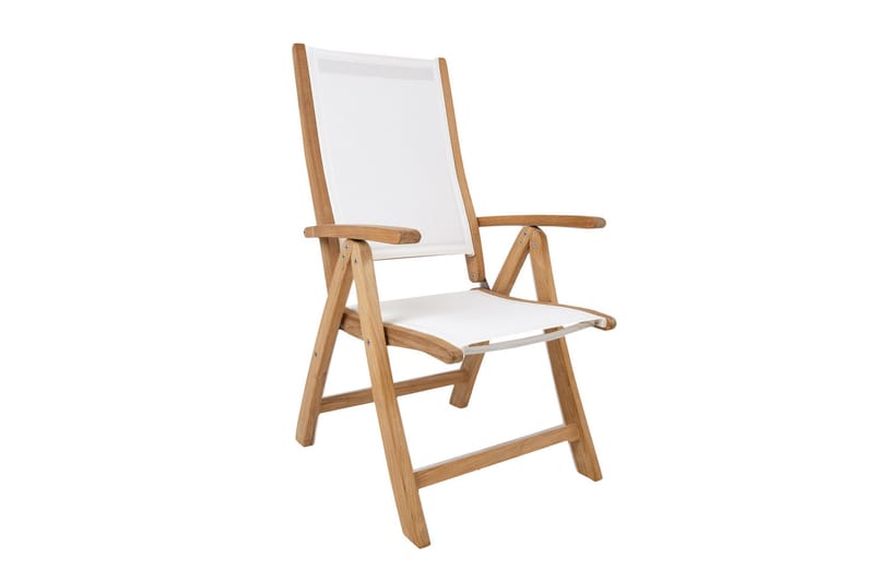 Bali Stol Hvid - Havemøbler - Havestole - Positionsstole