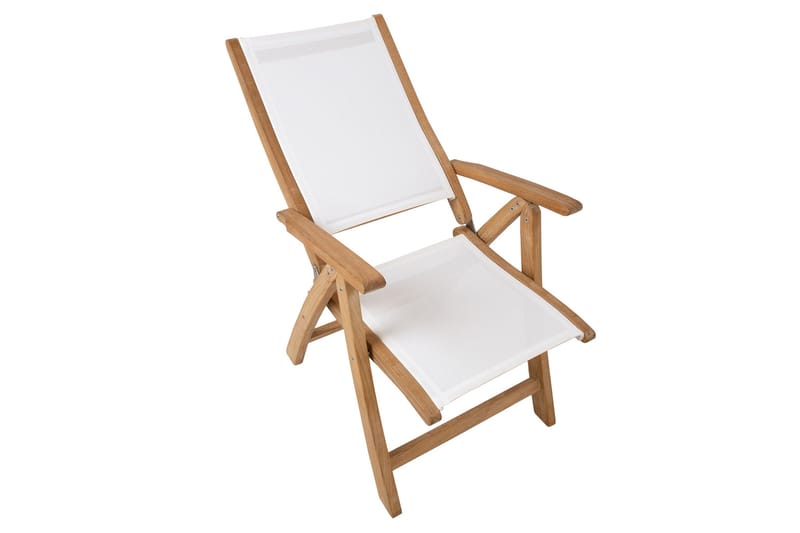 Bali Stol Hvid - Havemøbler - Havestole - Positionsstole