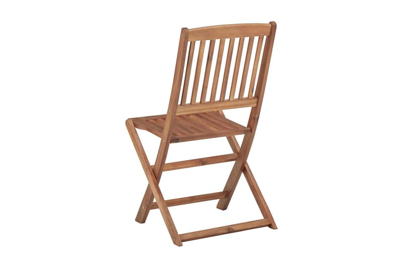 foldbare havestole 2 stk. massivt akacietræ - Positionsstole