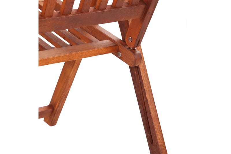 Foldebare Havestole 2 Stk. Massivt Akacietræ Brun - Brun - Positionsstole