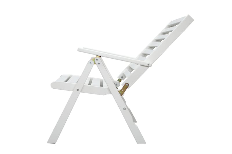 Grevie Positionsstol - Hvid - Havemøbler - Havestole - Positionsstole