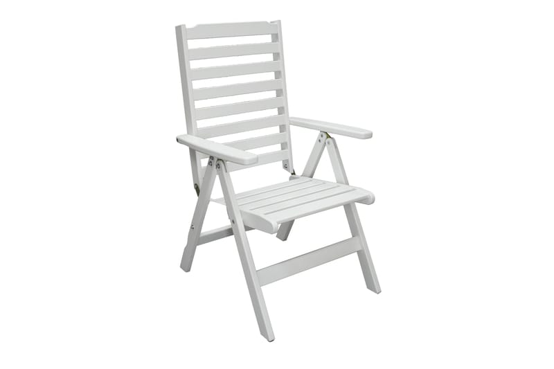 Grevie Positionsstol - Hvid - Havemøbler - Havestole - Positionsstole