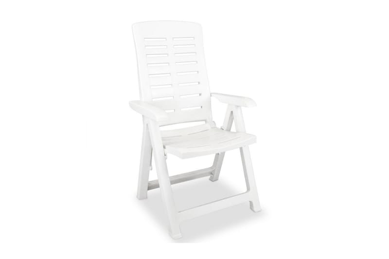 Havelænestol Plastik Hvid - Hvid - Positionsstole