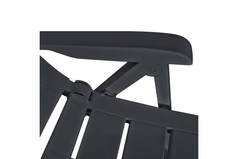Havelænestol Plastik Antracitgrå - Grå - Positionsstole