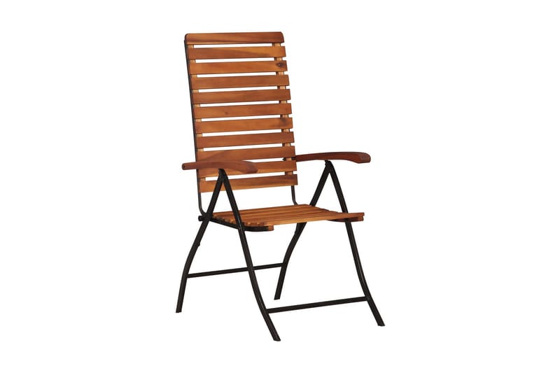 Havelænestole 2 Stk. Massivt Akacietræ - Brun - Positionsstole