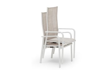 Hillerstorp Hånger Positionsstol 57x64 cm - Hvid - Havemøbler - Balkon - Balkonmøbler - Altanstole