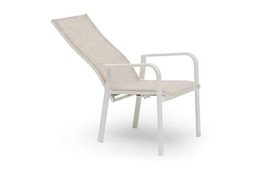 Hillerstorp Hånger Positionsstol 57x64 cm - Hvid - Havemøbler - Balkon - Balkonmøbler - Altanstole