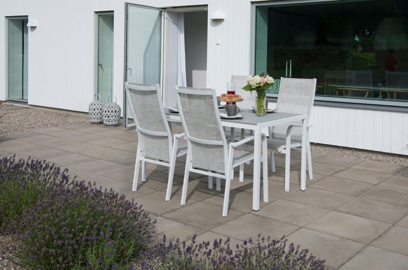 Hillerstorp Hånger Positionsstol 57x64 cm - Hvid - Havemøbler - Balkon - Balkonmøbler - Altanstole