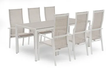 Hillerstorp Hånger Positionsstol 57x64 cm - Hvid - Havemøbler - Balkon - Balkonmøbler - Altanstole