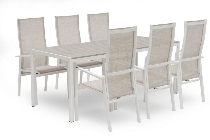 Hillerstorp Hånger Positionsstol 57x64 cm - Hvid - Havemøbler - Balkon - Balkonmøbler - Altanstole