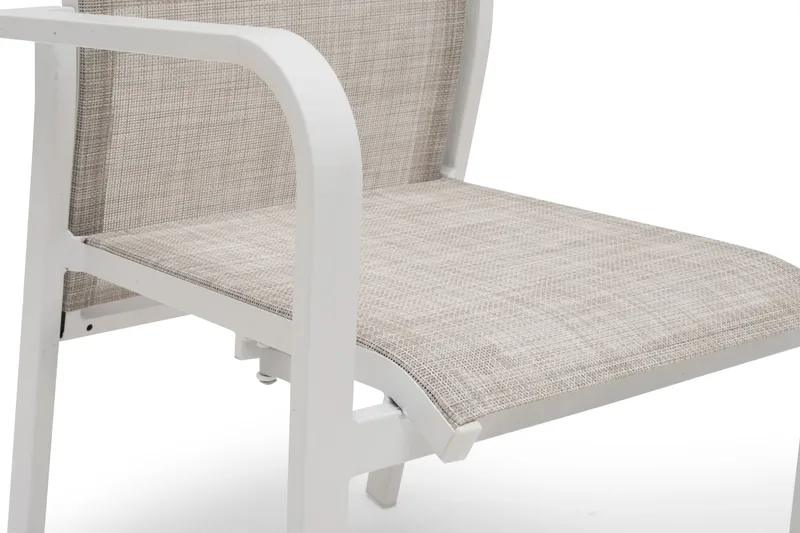 Hillerstorp Hånger Positionsstol 57x64 cm - Hvid - Havemøbler - Balkon - Balkonmøbler - Altanstole
