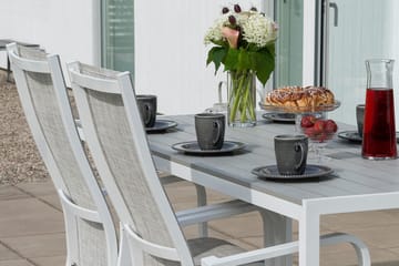 Hillerstorp Hånger Positionsstol 57x64 cm - Hvid - Havemøbler - Balkon - Balkonmøbler - Altanstole