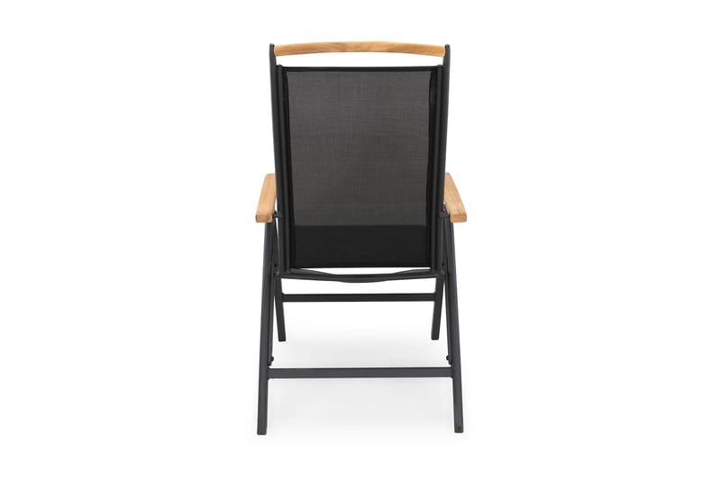 Las Vegas Positionsstol - Sort / teak - Havemøbler - Havestole - Positionsstole