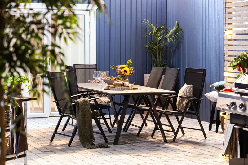 Maggie positionsstol - Sort - Havemøbler - Havestole - Positionsstole