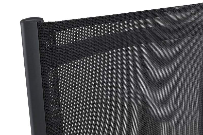 Monaco Light Position stol - Sort / grå - Havemøbler - Havestole - Positionsstole