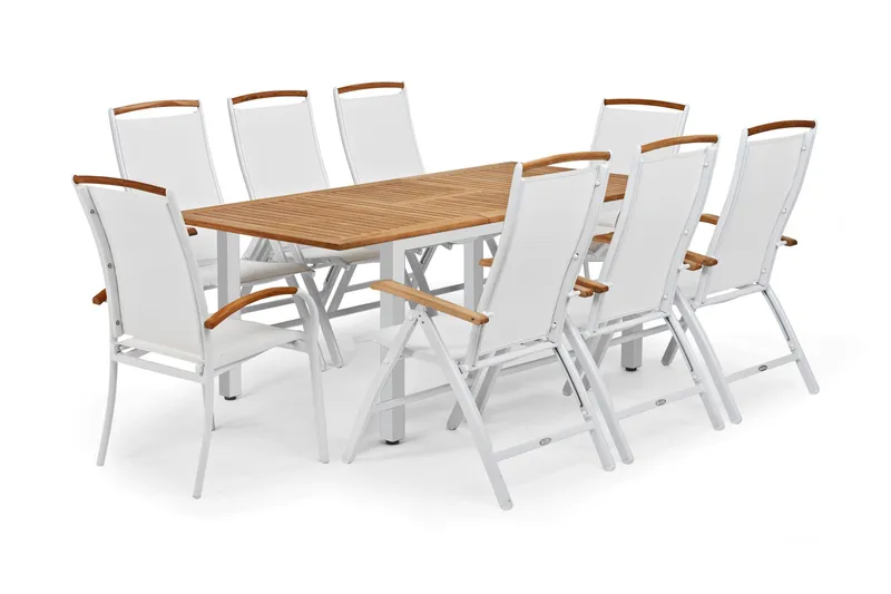 Nydala Positionsstol - Hvid - Havemøbler - Havestole - Positionsstole