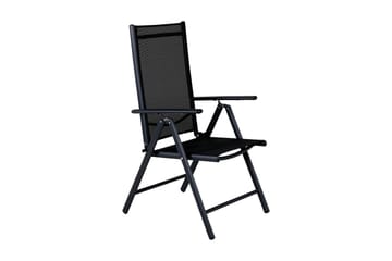 Positionsstol Venture Home Break Positionsstol Sort Black/Grey - Havemøbler - Havestole - Positionsstole