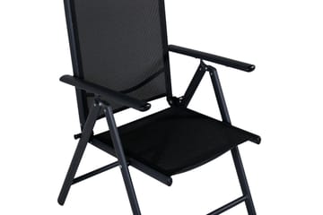 Positionsstol Venture Home Break Positionsstol Sort Black/Grey - Havemøbler - Havestole - Positionsstole