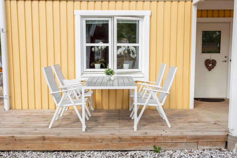 Positionsstol Venture Home Vit - Havemøbler - Havestole - Positionsstole