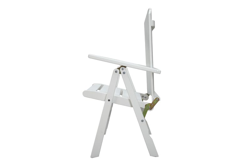 Rolston Positionslænestol 2 stk - Hvid - Positionsstole