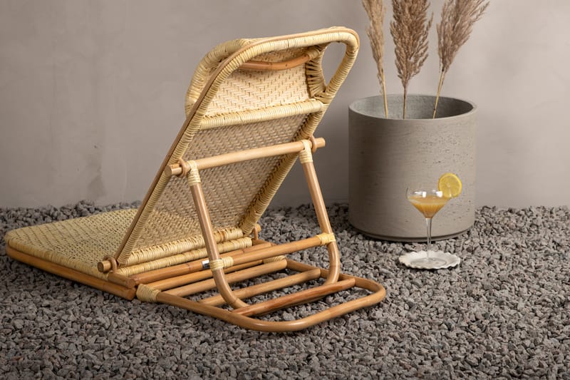Rattan Lænestol Brun - Venture Home - Loungestol udendørs - Udendørs lænestol