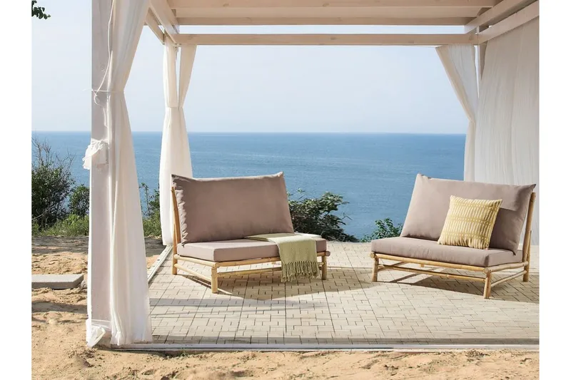 Rosthern Udendørslænestol - Lysebrun/Beige - Havemøbler - Havestole - Udendørs lænestol