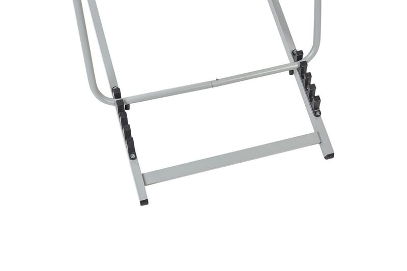 Sammenklappelig liggestol Locri II - Hvid, Grå - Havemøbler - Havestole - Solstole